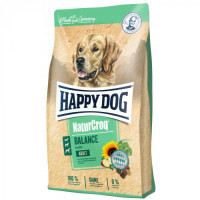 Happy Dog (Хеппи Дог) Naturcroq Balance - Сухой корм для требовательных собак с птицей и сыром, 15 кг