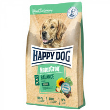 Happy Dog (Хепі Дог) Naturcroq Balance — Сухий корм для вимогливих собак із птицею та сиром, 15 кг