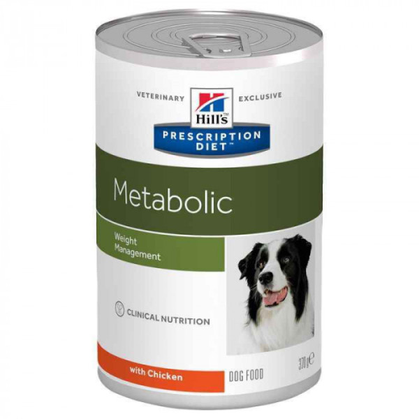Вологий лікувальний корм для собак з надлишковою вагою Hills Metabolic Weight Management 370гр*12шт