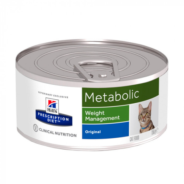 Вологий лікувальний корм для котів, для зниження ваги Hills Science Plan Feline Metabolic 156гр*24шт