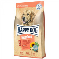 Happy Dog (Хеппи Дог) Naturcroq Lachs & Reis - Сухой корм для взрослых собак с лососем и рисом, 11 кг