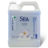 Tropiclean White Coat Shampoo - Шампунь для белой шерсти для собак и кошек 3,8л