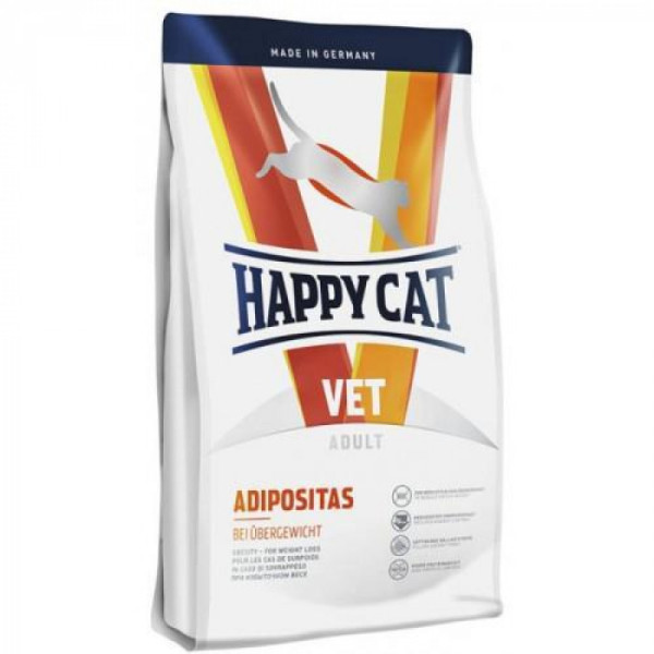 Сухий корм для котів за надмірної ваги Happy Cat VET Adipositas 4 кг