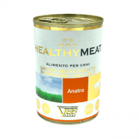 Влажный монопротеиновый корм Healthy (Хэлси) meat dog для собак, с уткой (паштет ) 400 гр