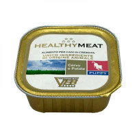 Влажный монопротеиновый корм Healthy (Хэлси) meat dog для щенков, с олениной (паштет ) 150 гр
