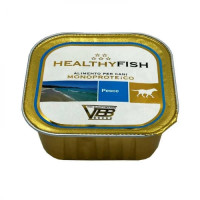 Вологий монопротеїновий корм Healthy (Хелсі) meat dog для собак, з рибою (паштет) 150 г