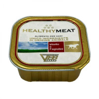 Вологий монопротеїновий корм Healthy (Хелсі) meat dog для собак, з телятиною (паштет) 150 г