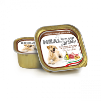 Влажный корм Healthy (Хэлси) alldays dog для собак, с ягнёнком и картошкой (паштет с кусочками) 150 гр
