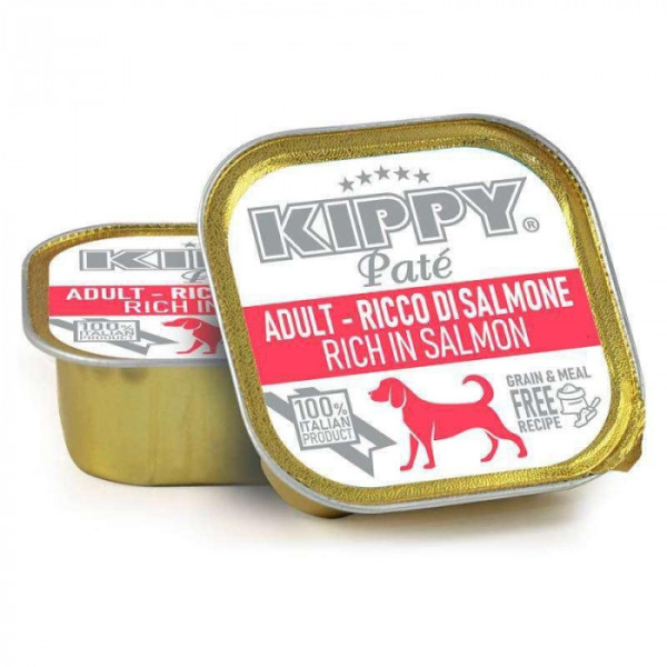 Kippy (Кіппі) Pate Dog Adult Salmon — вологий корм для собак, з лососем (паштет) 150 г
