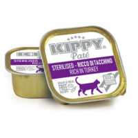 Kippy (Киппи) Pate Cat Sterilised Turkey - Влажный корм для стерилизованных кошек с индейкой (паштет) 90 гр