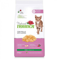 Trainer (Трейнер) Natural Super Premium Young Cat — Сухий корм для молодих котів, з куркою 1.5 кг