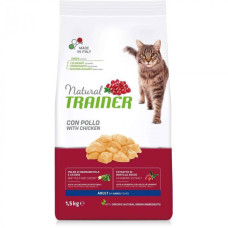 Trainer (Трейнер) Natural Super Premium Adult — Сухий корм для кішок, з куркою 1.5 кг