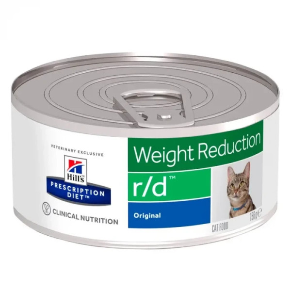 Вологий лікувальний корм для котів, при позіханні Hills Science Plan Feline r/d 156гр*24шт
