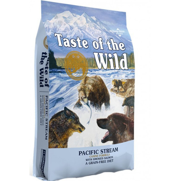 Сухий корм TASTE OF THE WILD PACIFIC STREAM CANINE 12,2 кг для дорослих собак з лососем