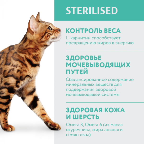 OPTIMEAL сухий корм для стерилізованих кішок і кастрованих котів, з індичкою й вівсом 10 кг