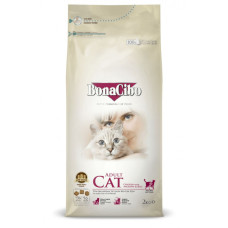Сухий корм BonaCibo Adult Cat Chicken&Rice with Anchovy для котів з м'ясом курки, анчоусами та рисом 2 кг