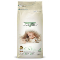 Сухий корм BonaCibo Adult Cat Lamb&Rice з м'ясом ягня та рисом для дорослих кішок з чутливим травленням 15 кг