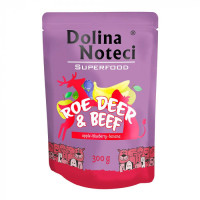 Влажный беззерновой корм для cобак Dolina Noteci Superfood с косулей и говядиной 300 г