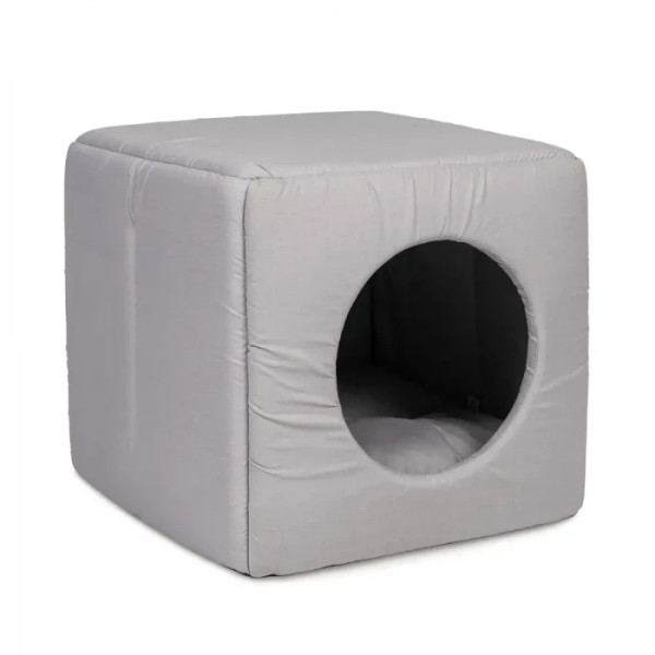Будиночок Природа «Cube» 40 см / 40 см / 37 см (сірий)