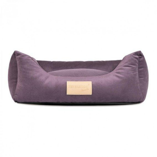 Лежак Pet Fashion «MOLLY» 1 фіолетовий 52*40*17 см