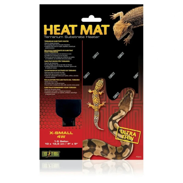 Обігрівач Exo Terra «Heat Mat» Гарячий килимок 4 W, 10 x 12,5 см