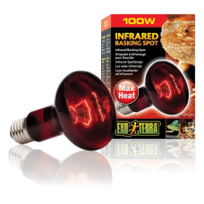 Інфрачервона лампа розжарювання Exo Terra «Infrared Basking Spot» 100 W, E27 (для обігрівання)