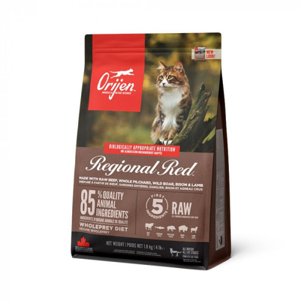 Сухий корм для котів Orijen Regional Red Cat 1,8 кг