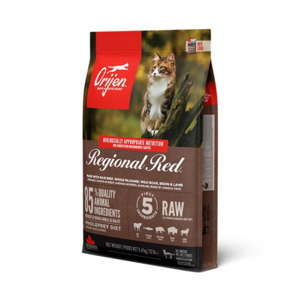 Сухий корм для котів Orijen Regional Red Cat 5,4 кг