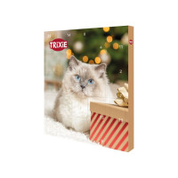 CHRISTMAS Рождественский календарь для котов Trixie PREMIO с лакомствами внутри 30 × 34 × 3,5 см