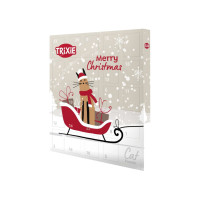 CHRISTMAS Різдвяний календар для котів Trixie PREMIO з ласощами всередині 30 × 34 × 3,5 см