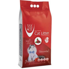 Наповнювач бентонітовий Bentas Van Cat Super Premium Unscented Класік 5 кг
