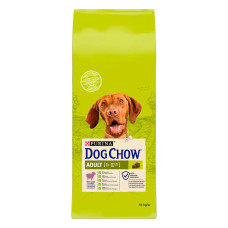 Сухий корм Purina Dog Chow Adult Lamb для дорослих собак зі смаком ягняти 14 кг