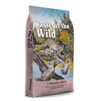 Сухой корм TASTE OF THE WILD Lowland Creek Feline Formula 6,6 кг для котов с перепелкой и уткой