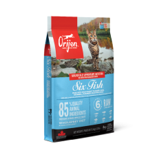 Сухий корм для котів Orijen 6 Fish Cat & Kitten 1,8 кг
