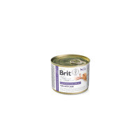 Влажный корм Brit VetDiet Gastrointestinal-Low Fat для собак во время болезней ЖКТ, с тунцом и ягненком 200 грамм