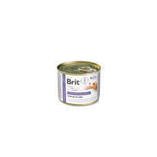Вологий корм Brit VetDiet Gastrointestinal-Low Fat для собак під час хвороб ШКТ, з тунцем і ягням 200 грам