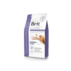 Сухий корм Brit GF VetDiets Gastrointestinal-Low fat під час хвороб ШКТ з низьким вмістом жиру, з оселедцем 2 кг