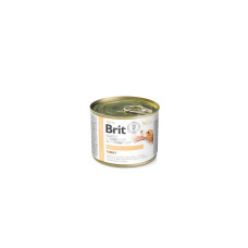 Вологий корм для собак Brit VetDiets Dog Hepatic із захворюванням печінки, 200  г (індичка та горошок)