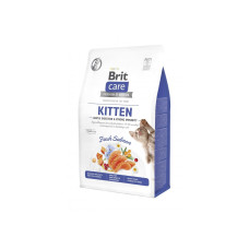 Сухий корм Brit Care Cat Grain Free Kitten для кошенят з лососем 2 кг