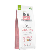 Сухий гіпоалергенний корм для собак Brit Care Dog Insect Fish з комахами та рибою 12 кг