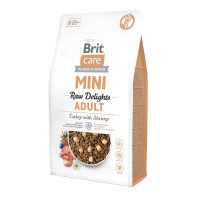 Сухой корм для собак Brit Care Mini Raw Delights 2 кг - индейка и креветка