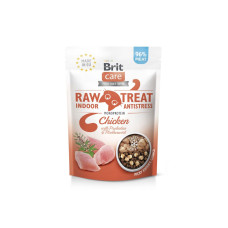 Ласощі для котів Brit Raw Treat Indoor & Antistress 40 г - курка