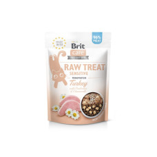 Ласощі для котів Brit Raw Treat Sensitive 40 г - індичка