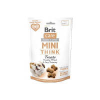 Brit Care Mini Think Treats лакомство для собак 50 г - индейка и арахисовое масло