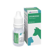 Вушні краплі Отофлокс Biotestlab 10 мл