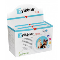 Zylkene by Vetoquinol -  Зілкене, антистресовий препарат для собак та котів 75 мг 10 капсул