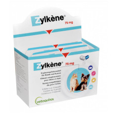 Капсули під час стресу Zylkene(Зілкене) by Vetoquinol для собак та котів 75 мг 10 капсул