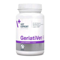 VetExpert (ВетЕксперт) GeriatiVet Dog Large Breed - Вітамінно-мінеральна добавка для старіючих собак великих порід 45 табл