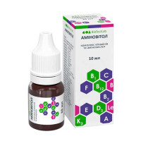 BioTestLab Аміновітол - Вітамінно-мінеральний комплекс для котів, собак, гризунів і птахів 10мл
