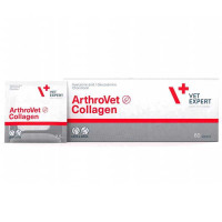 Пищевая добавка VetExpert ArthroVet Collagen с коллагеном для собак и котов с заболеваниями суставов 60 шт